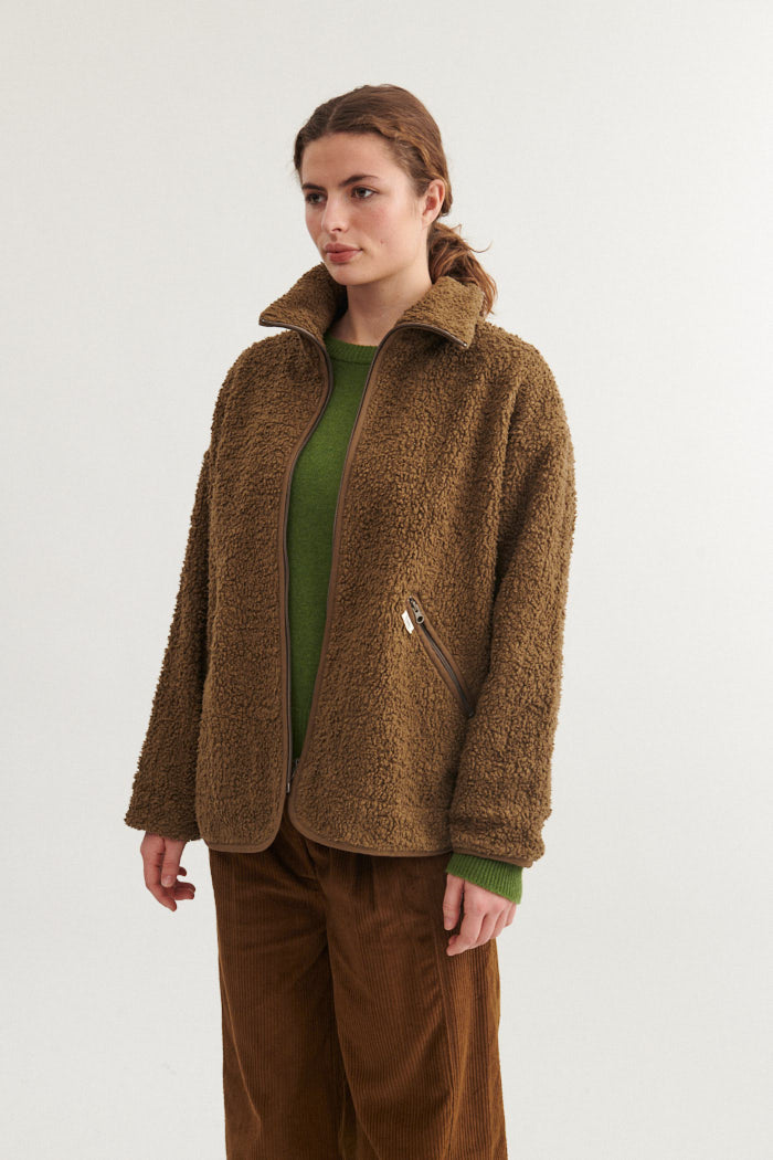 Basic Apparel Ida Cardigan Cardigans 181 Capers Green